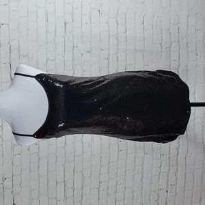 Dreamgirl - Black Sequin Mini Dress 💘